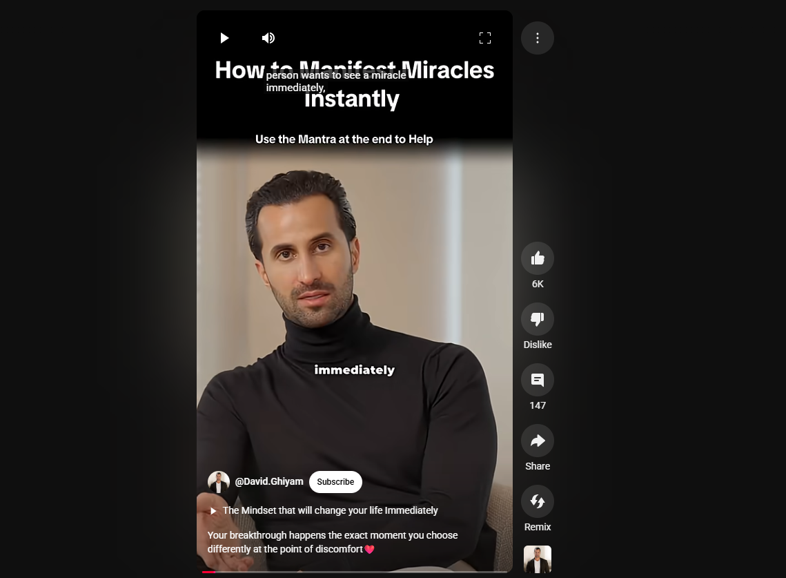 Your breakthrough happens the exact moment you choose differently at the point of discomfort❤️